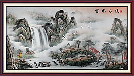 美丽霸气山川室内装饰画