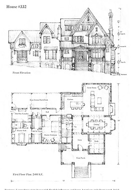 欧式建筑平面图