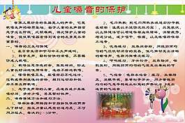 噪音的保护展板