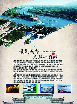 成都旅游海报