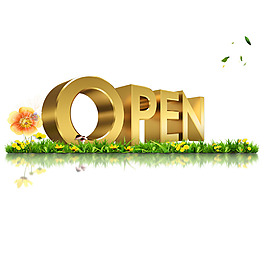 open艺术字