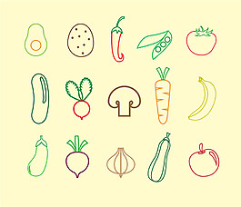 线性蔬菜