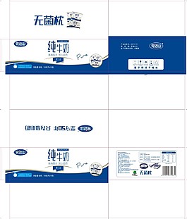 完达山无菌枕190ml包装