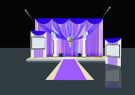 婚礼现场效果图