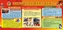 防灾减灾安全展板