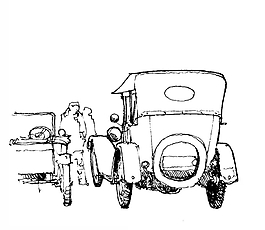 行驶中的汽车