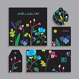 彩色植物VI设计