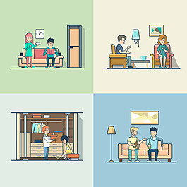 人物日常生活