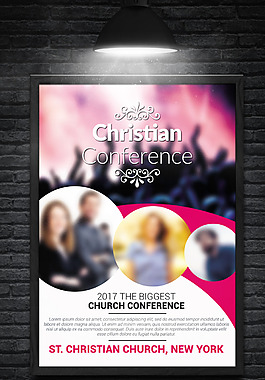 国外创意海报传单PSD