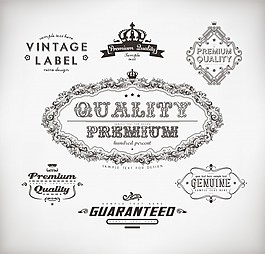 标签收集模式花卉旧