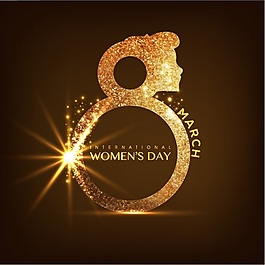 黄金妇女节背景