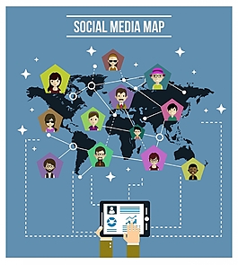 社交媒体信息图