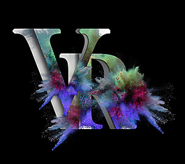 VR艺术字设计