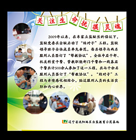 关注生命展板