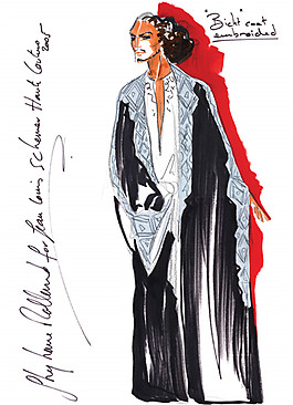 长款戏服设计图