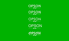 欧普森logo设计