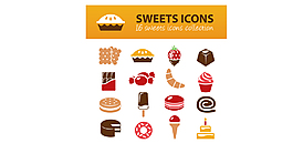 16种甜蜜图标集