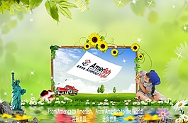 少儿英语促销海报