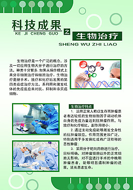 生物治疗海报