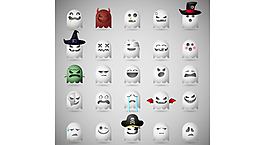 搞笑卡通鬼图标