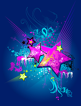 五角星活动元素