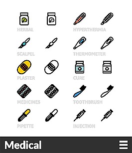 医疗器材图标图片