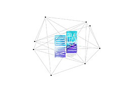 点线构成LOGO设计