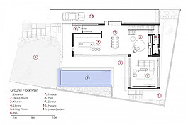 现代美式家装平面图