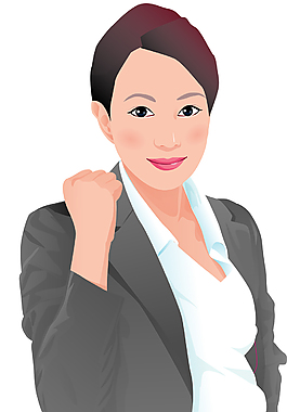 卡通商务人物素材