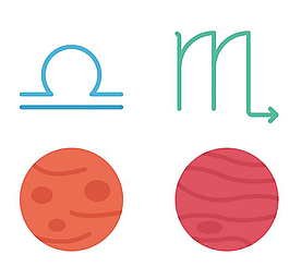 空间科学图标icon