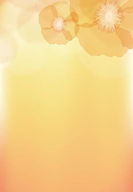 红橙花纹背景EPS