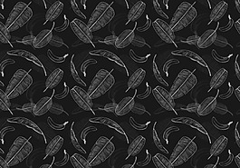 黑色树叶背景素材