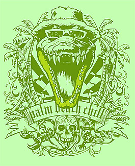 卡通矢量动物素材