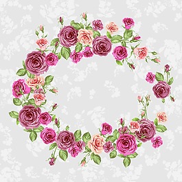 蔷薇花环
