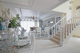 地中海风格客厅装修效果图