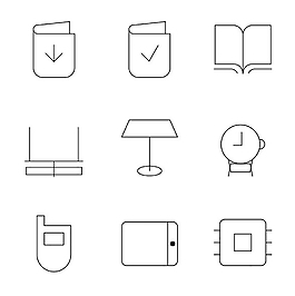 icons家电办公图标