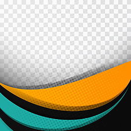 创意波浪纹背景矢量素材