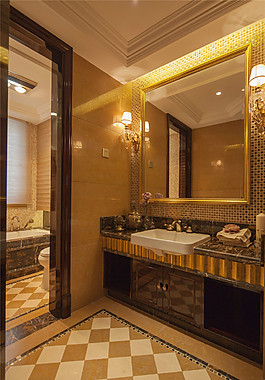 欧式风格卫生间装修效果图