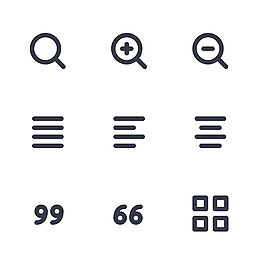 办公icon图标素材
