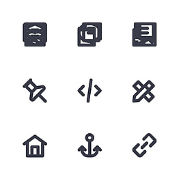 办公icon图标素材