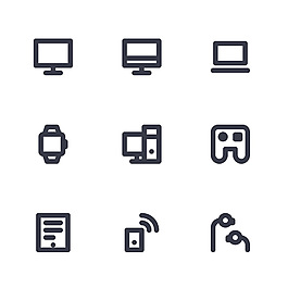 数码产品icon图标素材