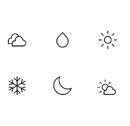 天气icons 商务包