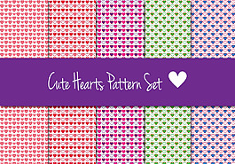 时尚爱心背景素材