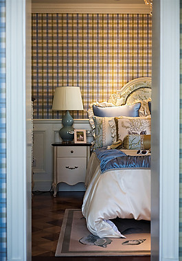 法式时尚卧室床头灯设计图