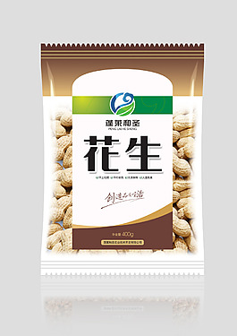 花生米塑料袋设计