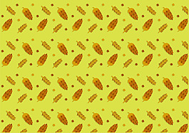 清新松果背景素材