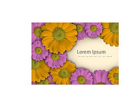 唯美花卉背景素材