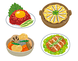 手绘食物插画