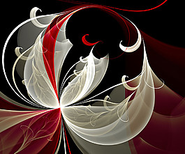 分形图案抽象背景图片