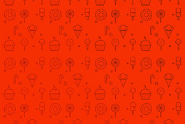 红色甜品美食背景图片